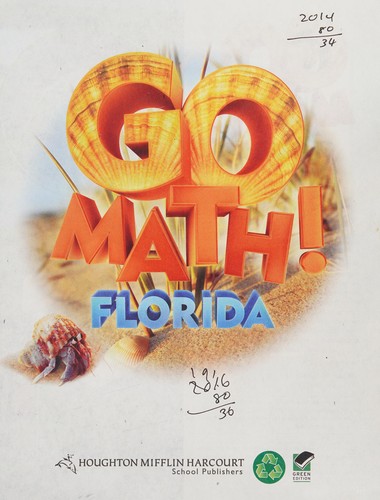 Math, Grade 2 Houghton Mifflin Harcourt Math Florida