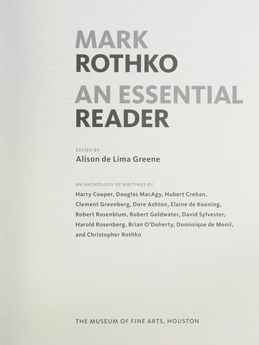 Mark Rothko