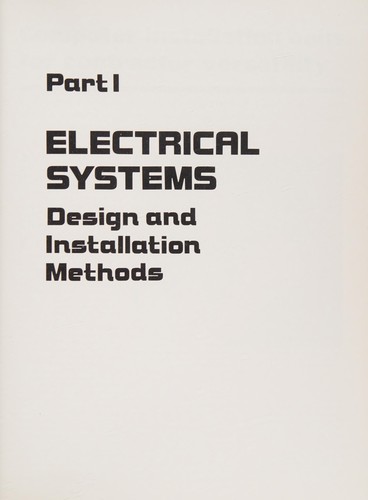 Design and installation of computer electrical systems