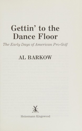 Gettin' to the dance floor