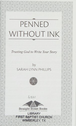 Penned without ink