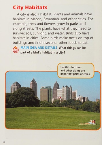 Habitats, on level reader grade 3