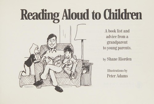 Reading Aloud to Children