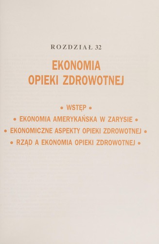 Amerykański system opieki zdrowotnej