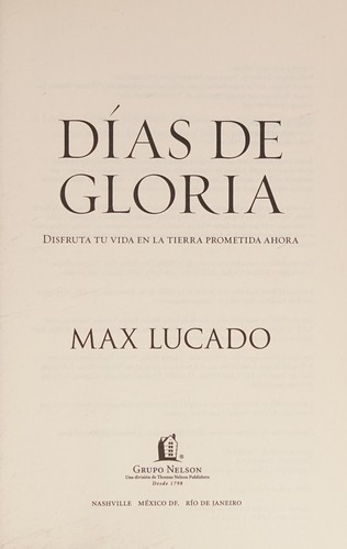 Días de Gloria