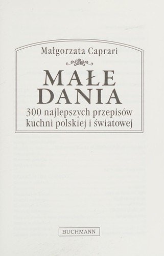 Małe dania