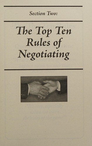 Keep Negotiating