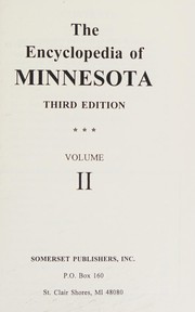 The encyclopedia of Minnesota