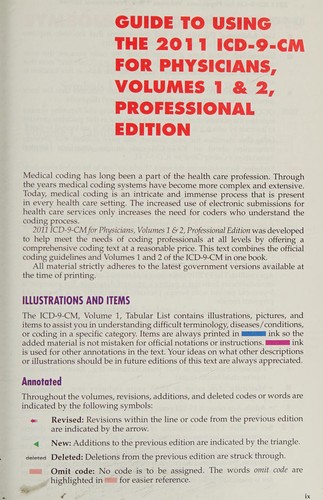 2011 ICD-9-CM for physicians, volumes 1 & 2