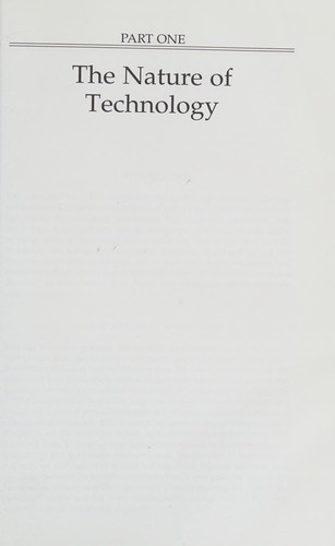The management of technology
