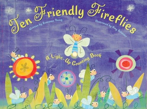 Ten friendly fireflies