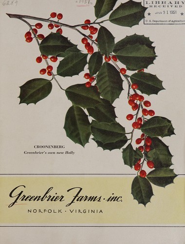 Greenbrier Farms, inc., Norfolk, Virginia