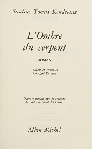 L'ombre du serpent