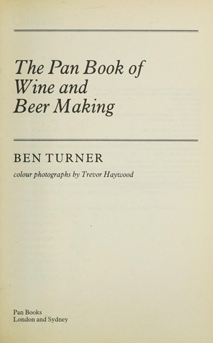 The Pan book of wine and beer making