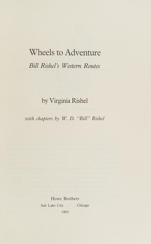 Wheels to adventure