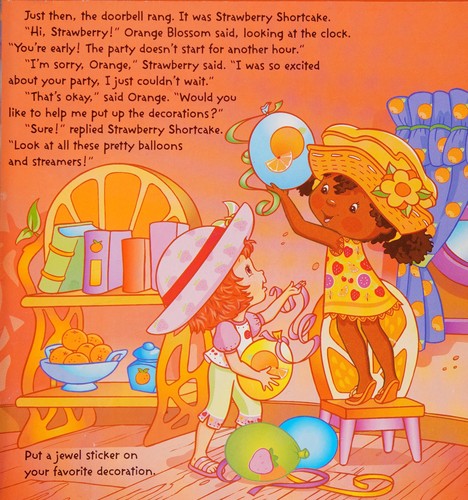 Strawberry Shortcake Sleeps over