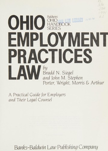Ohio Employment Practices Law