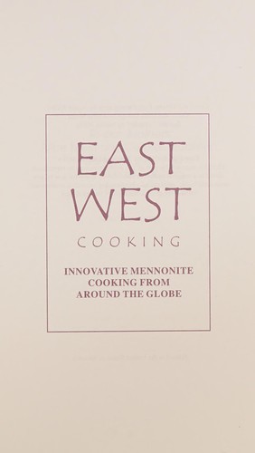 East, west cooking