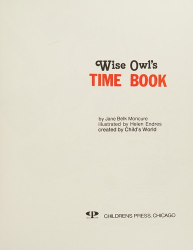 Wise Owl's time book