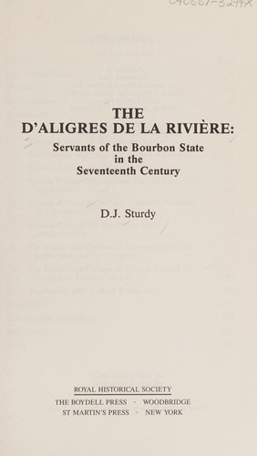 The d'Aligres de la Rivière