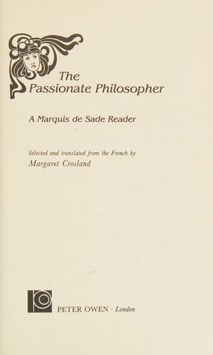 The passionate philosopher