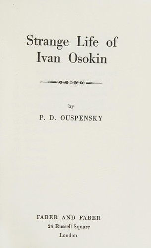 Strange life of Ivan Osokin