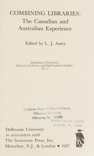 Combining libraries