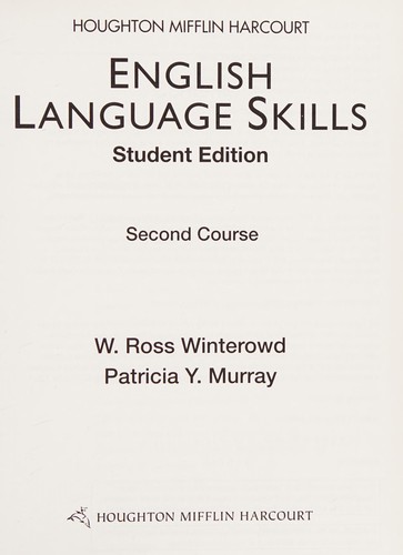 Language skills, grade 8 second course