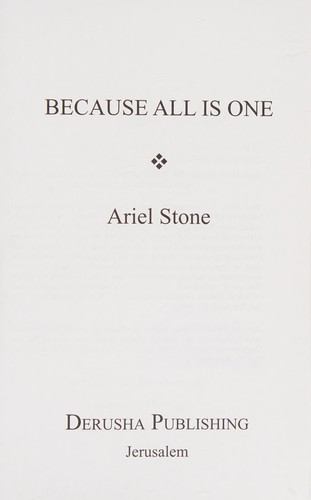Because all is one