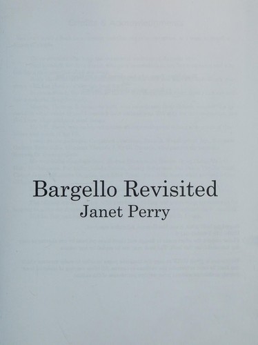 Bargello revisited
