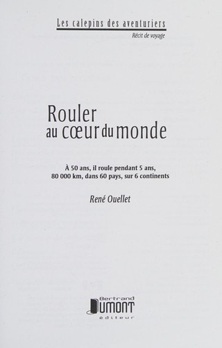 Rouler au cœur du monde