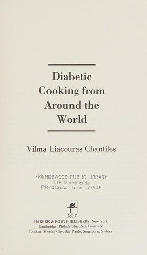 Diabetic cooking from around the world
