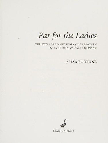 Par for the ladies