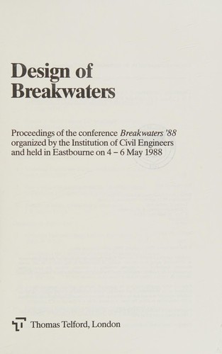 Design of breakwaters
