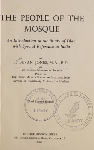 The people of the mosque