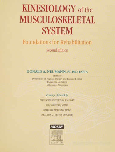 Kinesiology of the musculoskeletal system