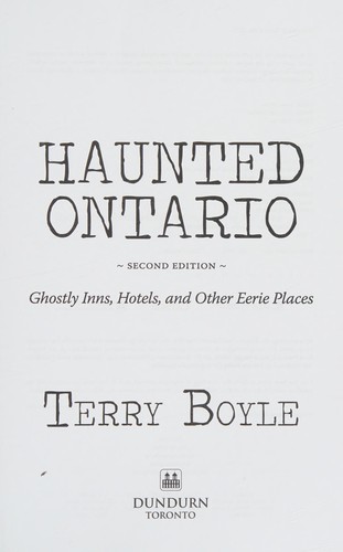 Haunted Ontario