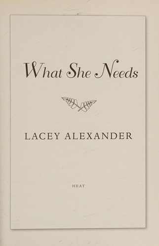 What she needs