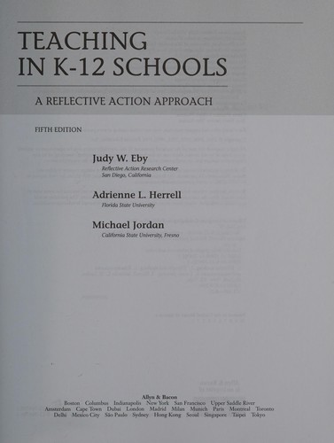 Teaching in K-12 schools