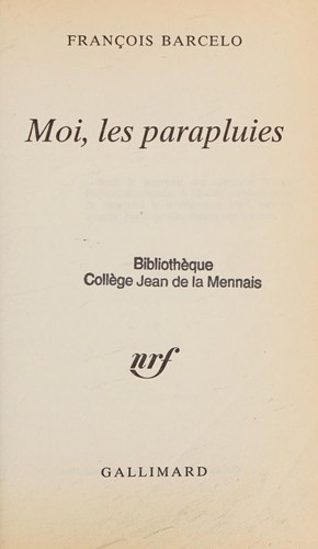 Moi, les parapluies