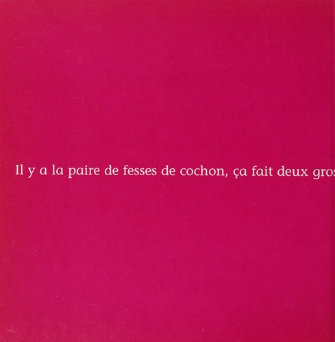 Livre de fesses