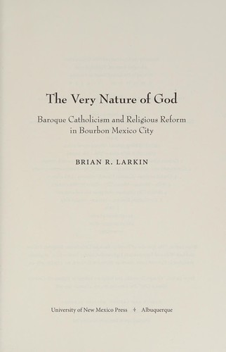 The very nature of God