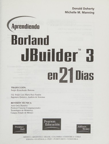 Aprendiendo Borland JBuilder 3 en 21 días