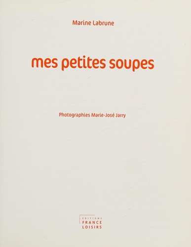 Mes petites soupes