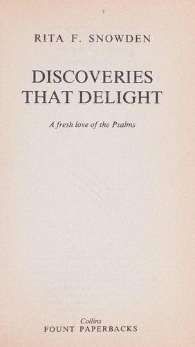 Discoveries that delight