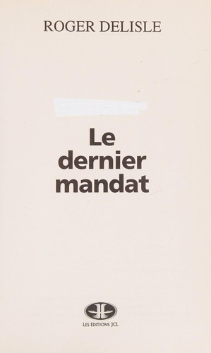 Le dernier mandat