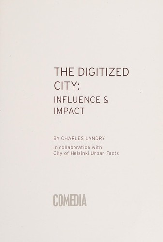 The digitized city