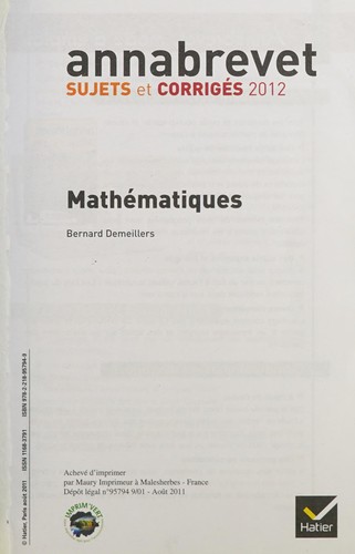 Mathématiques