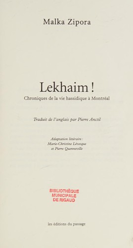 Lekhaim!