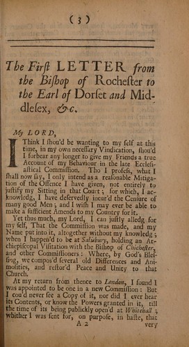 Two letters written in the year 1689